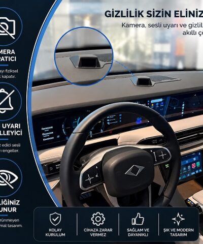 Togg Araçiçi Kamera Kapatma Aparatı – Asistan Kapatıcı T10F-X